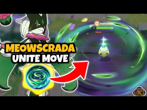 All about New Pokemon Meowscarada Unite Move - Pokémon Unite