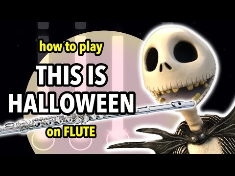 How to play This Is Halloween on Flute | Flutorials