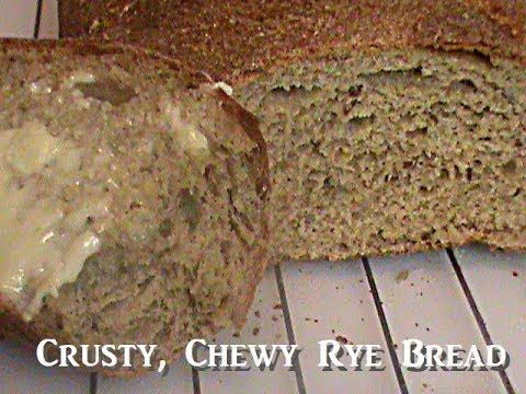 Crusty, Chewy Rye Bread