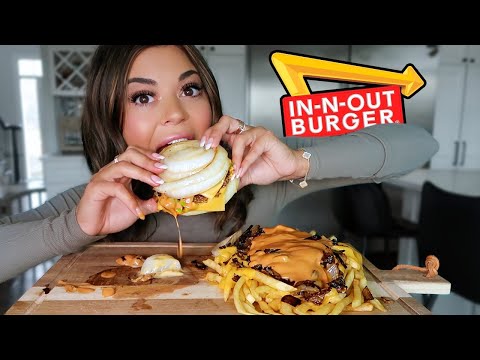 In-N-Out Flying Dutchman Mukbang: Recreating the VIRAL Animal Style Burger!