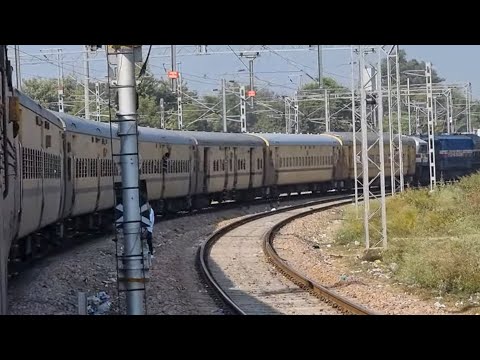 JAISALMER To DELHI | Full Journey 14645/Shalimar Express, Indian Railways Video 4k ultra HD