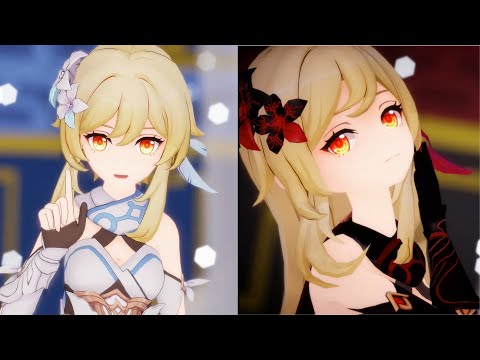 [MMD/Genshin Impact] Lumine - シニカルナイトプラン (Cynical Night Plan)