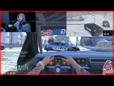 Ming Loses Cops With Racing Wheel | NoPixel 4.0 GTARP