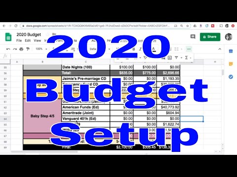 Yearly Budget Setup for 2020 | Dave Ramsey Zero Based Budget System