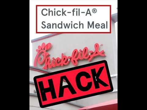 Chick-Fil-A Sandwich Meal HACK