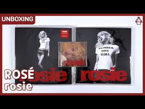 ROSÉ (BLACKPINK) 'rosie' KR, Retail Exclusive & Jewel Versions #Unboxing (06/12/2024)