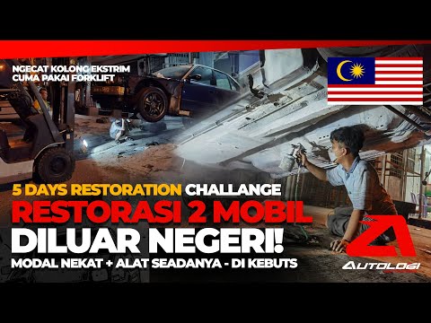 5 Hari Ditantang Bangun Mobil BMW Di Luar Negeri - MALAYSIA TRIP & BUILD CAR WITH LIMITED TOOL