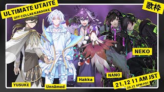 OFF COLLAB KARAOKE w/ @nano_official, @nekoofficialchannel, @unnamednow00 & @yusukech.  ! ! !