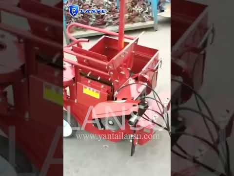 Corn harvester mini diesel hand push single row mini corn harvester