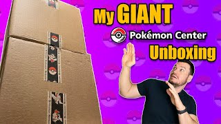 GIANT PokemonCenter.com Unboxing - Figures, Plushes, Pokemon Cards