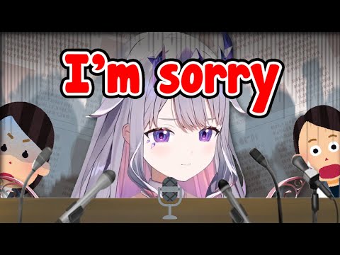 [ENG SUB/Hololive ] Biboo released a formal apology live on stream thanks to recent accident