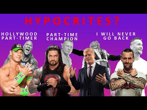 ARE THESE WRESTLERS HYPOCRITES?