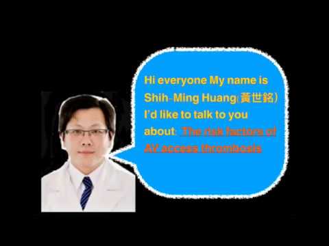 【2020DASy回顧系列】Dr.Shih-Ming, Huang (黃世銘) , The risk factors of AV access thrombosis......