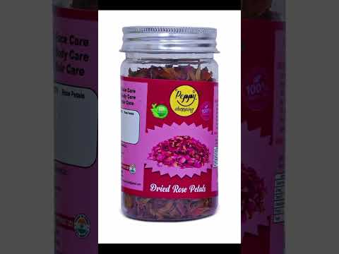 @peppyshopping DRIED ROSE PETALS | காய்ந்த ரோஜா இதழ் (FOOD GRADE) #driedrosepetals#shorts#rosepetals