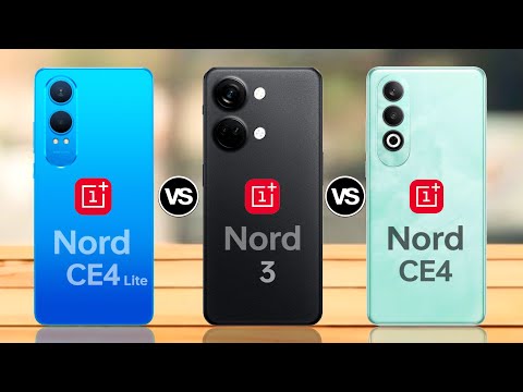 OnePlus Nord CE4 Lite 5G Vs OnePlus Nord 3 5G Vs OnePlus Nord CE4 5G