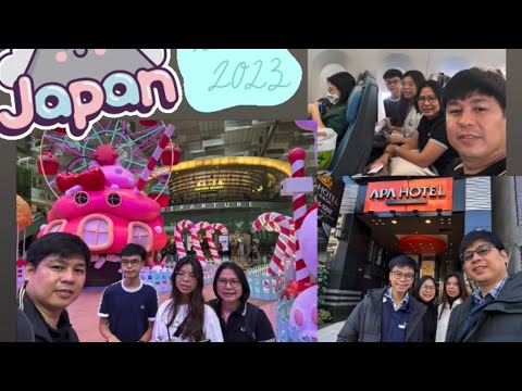 OUR FAMILY JAPAN TRIP 12/2023 / DAY 1 - Changi Airport T3 to Haneda Airport / APA HOTEL ROOM TOUR