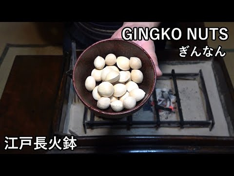 Roasted Ginkgo Nuts[Japanese food at "NAGA-HIBACHI"]