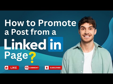 How to Promote a Post From a LinkedIn Page? | Ads Optimiser