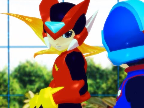 【MMD MEGAMAN ZERO】Angelfish【original X & ZERO】