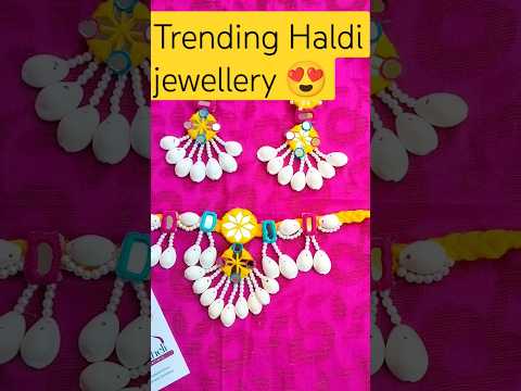 best Haldi mehandi jewellery #shortfeed#shorts#fashion#trendingshortvideo#haldiceremon#wedding#jwlry