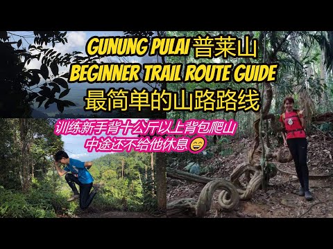 Gunung Pulai Kulai Johor most easy trail route guide/ beginner trail route guide 柔佛古来普莱山初学者最简单的山路指南