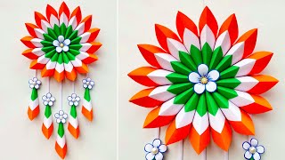 Republic Day Wallhanging Craft // Tricolor wall decoration ideas // 26th January special craft