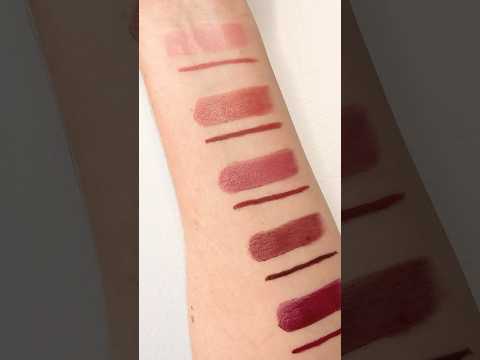 Lip combo recommendations for our NEW! Supreme Hydrating Lipstick shades 💋#swatches #fallmakeup