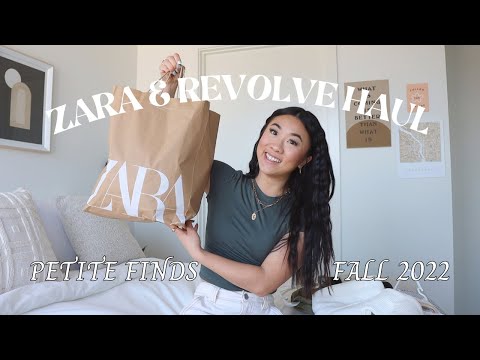 ZARA AND REVOLVE TRY-ON | Petite Finds + Fall 2022