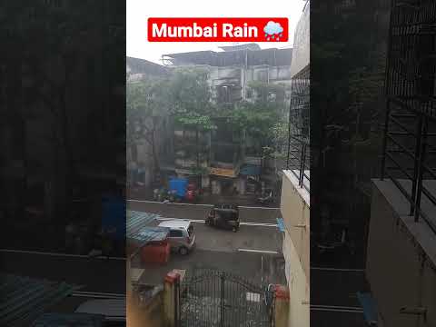 Mumbai Rain 🌧️ #mumbairains #rain #shorts #shortsfeed #ytshort #youtubeshorts #trending