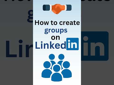 How to create groups on LinkedIn👍📈  #linkedin #adsoptimiser