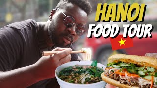 THE ULTIMATE VIETNAMESE Food Tour in HANOI | Vietnam 🇻🇳