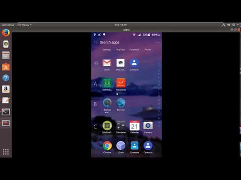 How to mirror android screen on Ubuntu using ADB