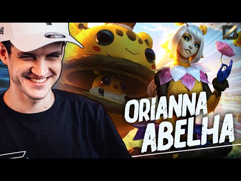 A ABELHA está impaciente! - A MELHOR skin da ORIANNA! 🐝