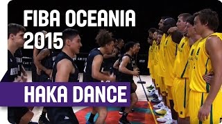 Tall Black's Haka Ahead of Game 1 at the 2015 FIBA Oceania Championship