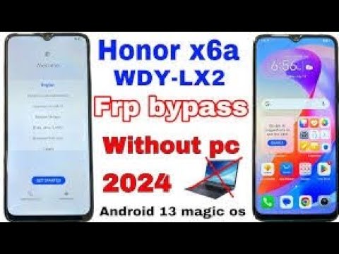 Honor X6a FRP Bypass Without PC: Easy Method 2024 #HonorX6a