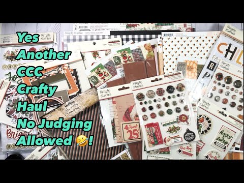 CCC Crafty Haul! Come See …Christmas/Halloween plus a Sneak Peak!