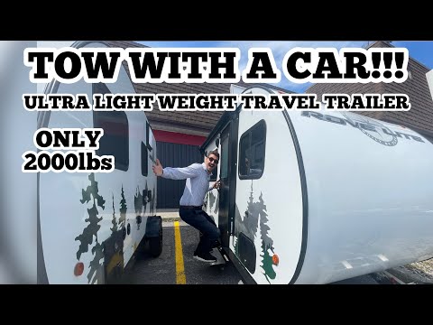 Ultra Light Weight Travel Trailer!! TOW WITH A CAR!