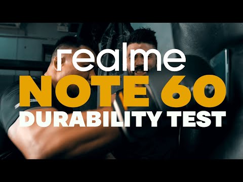 Knockout Punch Test with Mark Mugen Striegl | realme Note 60