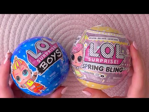 Unpacking L.O.L Surprise Dolls ~ Spring Bling & Boys Series 2