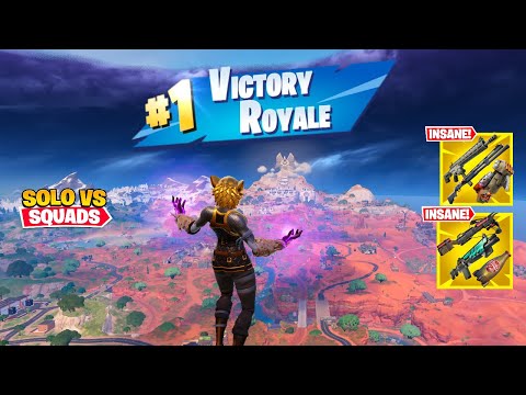 114 Kill Solo Vs Squads Wins Full Gameplay (Fortnite Season 3 Ps4 Controller)