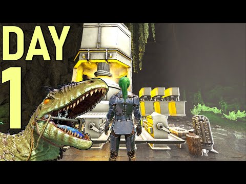 Claiming Pearl Cave SOLO On A Trio Server! | Ark PvP