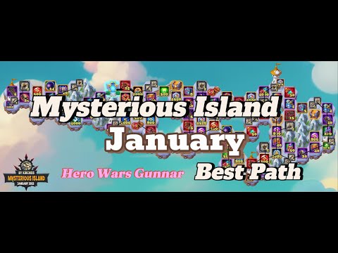 Mysterious Island January Best Path Hero Wars