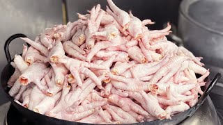 中華仕込み【白湯（パイタン）】　　　　　ふかひれ姿煮専用　Preparation of “Paitan Soup”