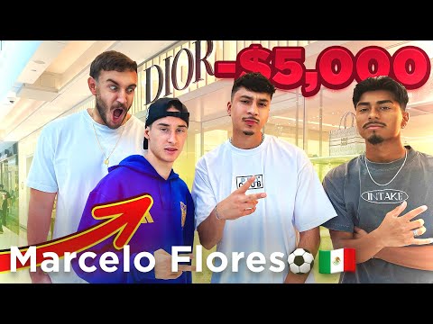 WE WENT SHOPPING W MARCELO FLORES!! (Pro player drops a BAG)