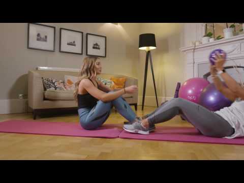 Lauren Pope workout ideas with the new Opti range