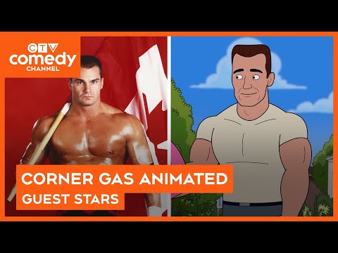 Corner Gas Animated Production Bites - Lance Storm