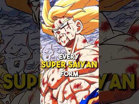 EVERY Version Of Super Saiyan In Dragon Ball #shorts