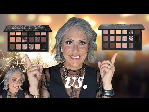 Huda vs. Alter Ego Last Minute NYE Glam Makeup for Mature Women + Announcement