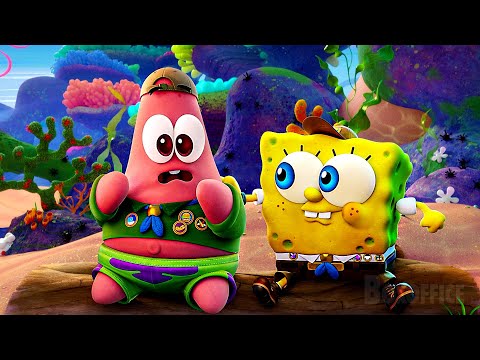 Cómo Bob Esponja conoció a Patricio Estrella | Bob Esponja: Al rescate | Clip en Español