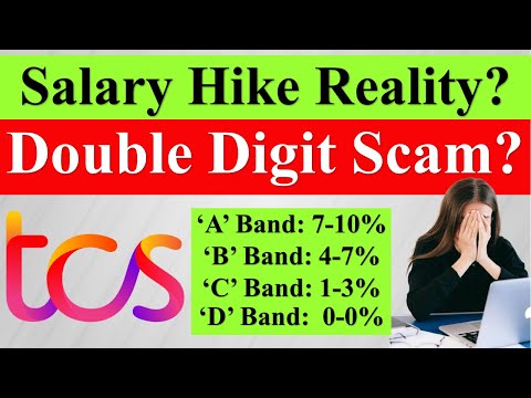 TCS DOUBLE DIGIT Salary Hike 2024 is SCAM? TCS Band Release , TCS Annual Appraisal #tcs #infosys